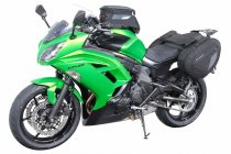 Slider set for frame Black. Kawasaki ER-6f (12-16).