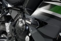 Slider set for frame Black. Kawasaki Ninja 650 (16-).