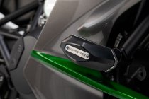 Mounting kit for frame slider with adapters Black. Kawasaki Ninja H2 SX (17-).