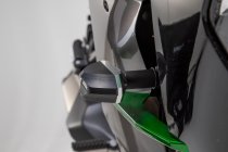 Mounting kit for frame slider with adapters Black. Kawasaki Ninja H2 SX (17-).