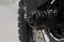 Slider set for front axle Black. Tiger 800 Modelle / SpeedTr 1050 / Ténéré.