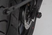 Slider set for rear axle Black. Triumph Tiger 800 (10-) / 900 (19-).