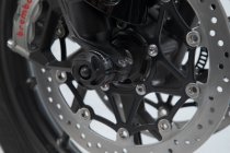 Slider set for front axle Black. Triumph, Honda, Yamaha.