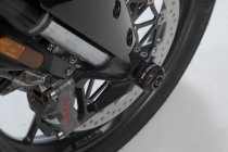 Slider set for front axle Black. Triumph, Honda, Yamaha.