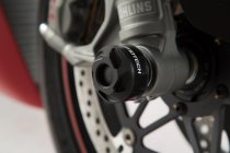 Slider set for front axle Black. Ducati 899/959/1299 Panigale, XDiavel/S.