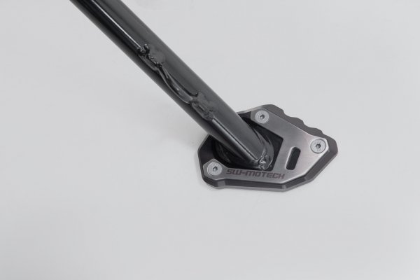 Extension for side stand foot Black/Silver. KTM 790 Adv/R, 690 Enduro (19-).