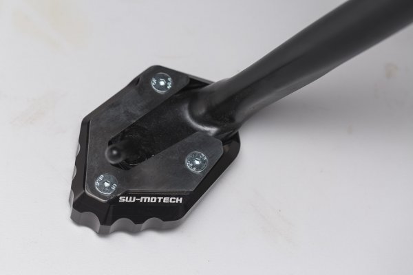 Extension for side stand foot Black/Silver. MT-07/Tracer/MotoCage, XSR700.