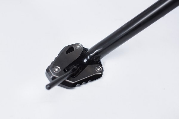 Extension for side stand foot Black/Silver. Yamaha MT-03 (16-), Niken (18-).