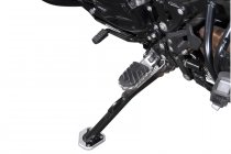 Extension for side stand foot Black/Silver. BMW F650GS/F800GS, Husqvarna TR650