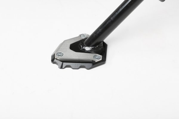Extension for side stand foot Black/Silver. BMW R nineT (14-16).