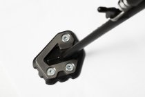 Extension for side stand foot Black/Silver. BMW F 800 R (15-)/F 800 GT (16-).