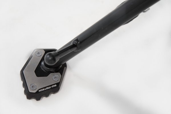 Extension for side stand foot Black/Silver. BMW F 750 GS (17-).