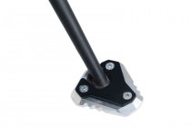 Extension for side stand foot Black/Silver. Kawasaki models (12-).