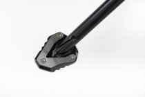 Extension for side stand foot Black/Silver. Kawasaki Ninja 125 / Z125 (18-).