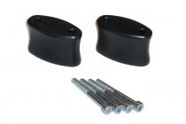 Mirror extension Profile. Black. Honda CBF600 (04-07).