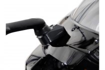Mirror extension Profile. Black. Suzuki GSX-R 600 / 750.