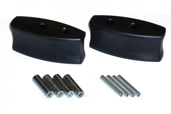 Mirror extension Profile. Black. Yamaha.