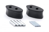 Mirror extension Profile. Black. Yamaha FZ6 Fazer.