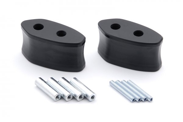 Mirror extension Profile. Black. Yamaha FZ6 Fazer.