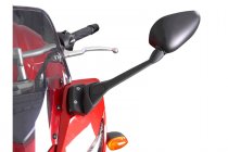 Mirror extension Profile. Black. Yamaha FZ1 Fazer (08-).
