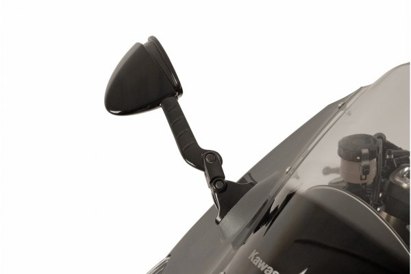 Mirror extension Hinge I. Black. Kawasaki.