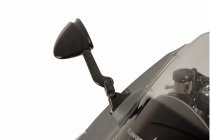 Mirror extension Hinge I. Black. Kawasaki.