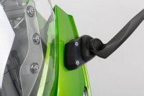 Mirror extension Profile. Black. Kawasaki Z 1000 SX (13-16).