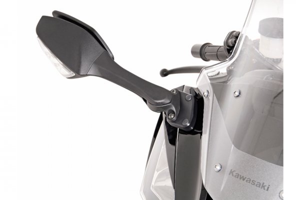 Mirror extension Profile. Black. ZX-6R 636 / ZX-10R / Ninja 300.