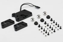 Adapter plate right for SysBag 10 Black.