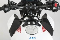 ION tank ring Black. Honda CB 500 F (13-16).