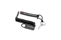 Anti-theft protection for PRO/ EVO tank bag Security pin/motorbike luggage cable lock.