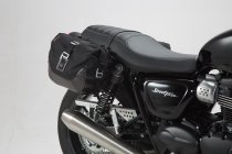 Legend Gear side bag system LC Triumph Street Twin/Cup, Thruxton TFC.