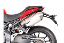 BLAZE H saddlebag set Black/Grey. Triumph Speed Triple 1050 / R (10-15).