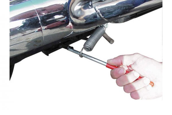 Mounting tool for spring For centerstand.