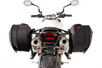 BLAZE H saddlebag set Black/Grey. Street Triple 675 (07-12) / R (08-11).