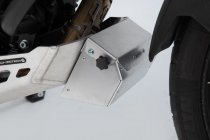 Tool box for engine guard 197x87x132 mm. Aluminum. Silver.