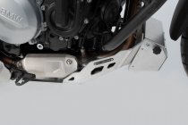 Tool box for engine guard 197x87x132 mm. Aluminum. Silver.