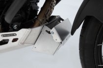 Tool box for engine guard 197x87x132 mm. Aluminum. Silver.