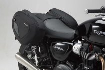 BLAZE H saddlebag set Black/Grey. Thruxton,Bonne/T,SpeedStreetTwin/C.