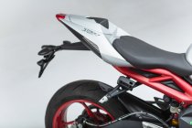 BLAZE H saddlebag set Black/Grey.Street Triple (15-), Daytona 675 (13-).