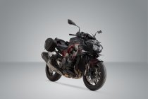 BLAZE saddlebag set Black/Grey. Kawasaki Z H2 (19-).