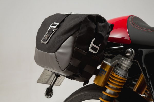 Legend Gear side bag system LC Triumph Thruxton 1200/R (16-19), TFC (18-).