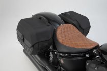 Legend Gear side bag system LH Harley Dav. Softail Str. Bob (17-),Standard (20-).