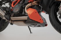 Front spoiler Orange/Black. KTM 1290 Super Duke R (19-).