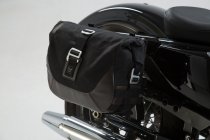 Legend Gear side bag system LC Black Edition Harley Davidson Sportster models (04-).