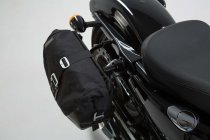 Legend Gear side bag system LC Black Edition Harley Davidson Sportster models (04-).