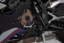 Engine Case Protector Black/silver. BMW S1000RR (19-).