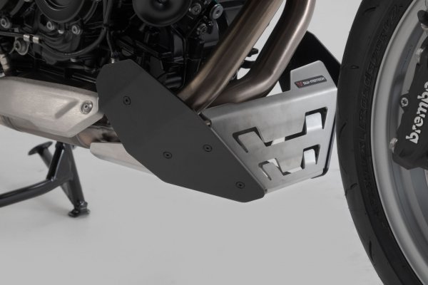 Front spoiler Black/Silver. BMW F 900 R / XR (19-).