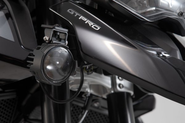 EVO high beam kit Black. Triumph Tiger 900/GT/Rally/Pro (19-).