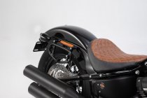 Legend Gear side bag system LC Black Edition Harley Dav. Softail Str. Bob (17-),Standard (20-).